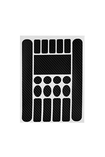 APWIKOGER ملصق سلسلة الدراجة المصنوع من ألياف الكربون والسيليكون على شكل حرف ...