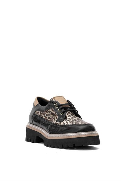 Mammamia Pantofi casual de damă din piele naturală de culoare aurie D25YA-3795