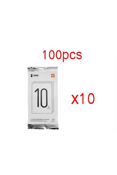 Choice 100 قطعة 50/100/150 قطعة ورق صور أصلي Xiaomi Zink 2"x3" ممتاز 50/حزمة مختومة جديدة لـ Xiaomi
