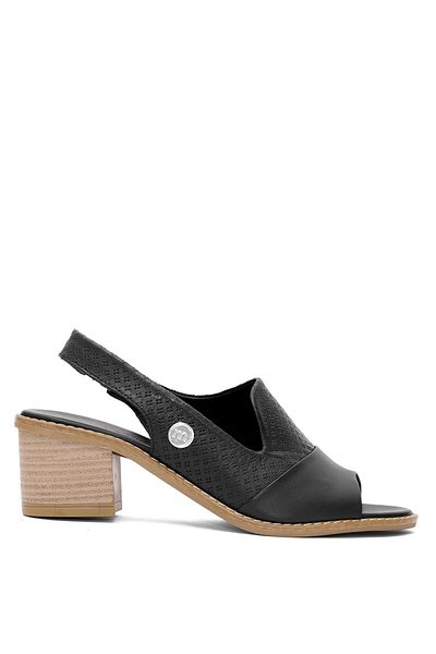 Mammamia Sandale de damă din piele naturală - negru D25YS-2840