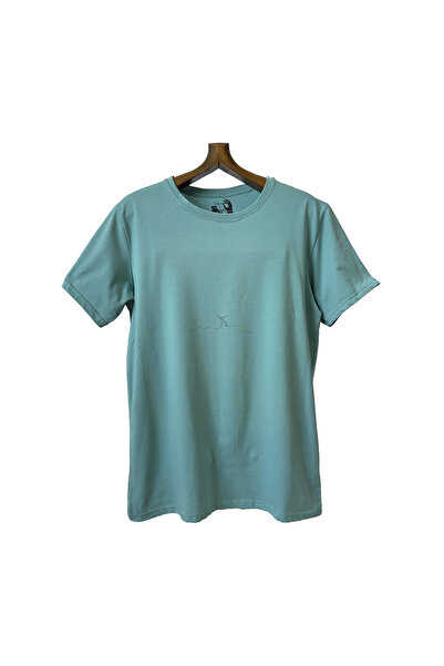 Regular Bisiklet Yaka Baskılı T-Shirt