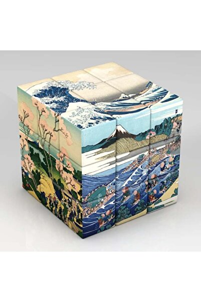 Choice 6 3x3x3 مكعب سحري الكواكب رواد الفضاء اللوحات الشهيرة فن المشاهير مكعب سحري لغز الأطفال م.