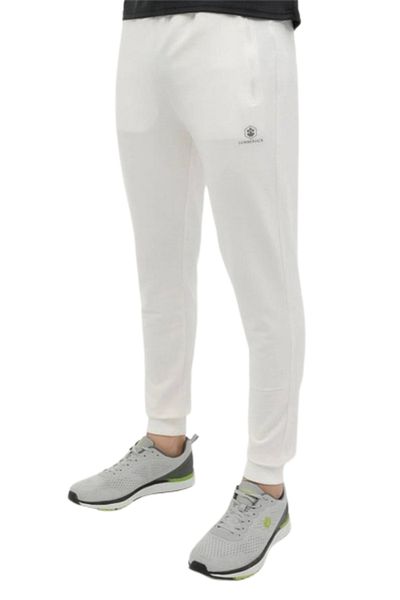 lumberjack Men's Ecru Basic Jogger M-Ct107 4Fx Sweatpants Against Accessories