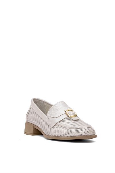 Mammamia Γυναικεία Sensitivity Leather Light Natural Bayır Casual Παπούτσια Μπεζ