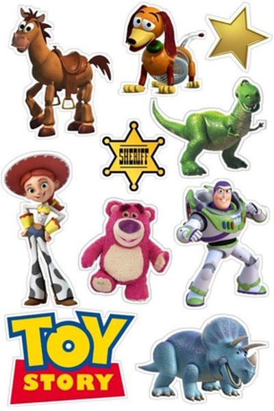 Sticksy Toy Story Stickerphone Laptop Notebook Tablet Notebook Water Bottle Sticker Label St545