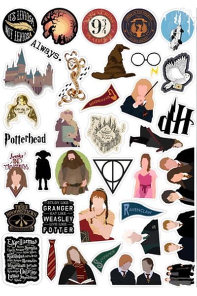 Sticksy Harry Pottersticker Phone Laptop Notebook Tablet Notebook Flask Sticker Sticker St431