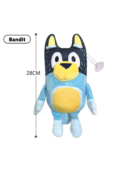 Choice 28 سم 3 دمى أنمي بلوي بينجو القطيفة، رسوم متحركة، كلب محيطي، أب، قطاع ...