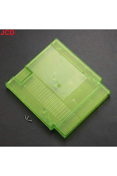 JCD Transparent green 1pcs 72 Pin Game Card Box Game Cartridge Replacement Sh...
