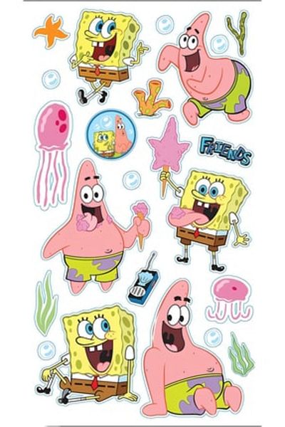 Sticksy Spongebob Stickerphone Laptop Notebook Tablet Notebook Flask Sticker Sticker St126