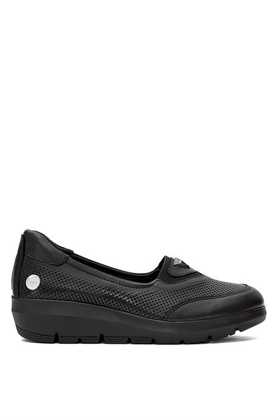 Mammamia Pantofi de damă negri casual - D25YA-7450 - Haçır Seringi
