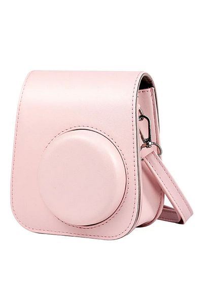 Choice Pink For Fujifilm Film Camera Bag for Instax Mini 11 9 8 Camera Case PU Leather Soft Silicone Cover