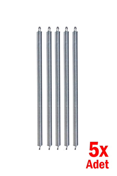 Bundeba 5 Adet Bebek Hoppala Zıp Zıp Yayı Çelik Yay Askı Kapı Yayı 25 Cm.