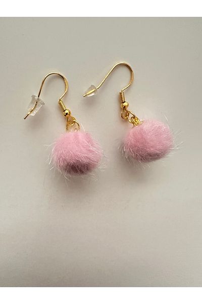 Hello Kitty Feather Earrings