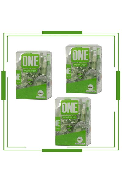 ONE غسول الفم بالشاي الأخضر 20 كبسولة × 3