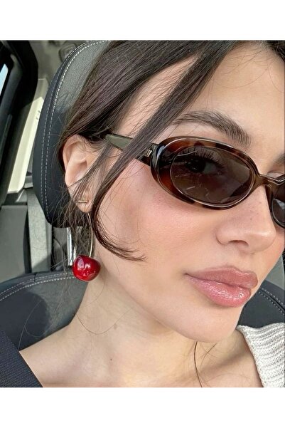 shop Gold Renk Kiraz Model Küpe (Boy 1)