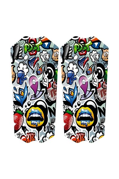 Choice Lips M8100 Xt Crankset Decals Deore Crank Protection Diy Stickers Covers Fit For Shimano M8100 Xt Cr