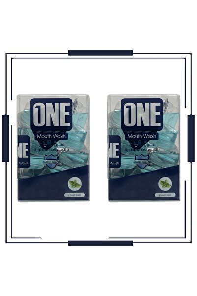 ONE غسول الفم ذا ون تاتش المتطور بنكهة النعناع، 20 كبسولة، 15 مل × 2
