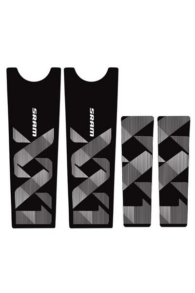 Choice sram xx1-white Mountain Bike XX1 EAGLE Crank Sticker AM DH crank decal MTB crankset stickers glossy