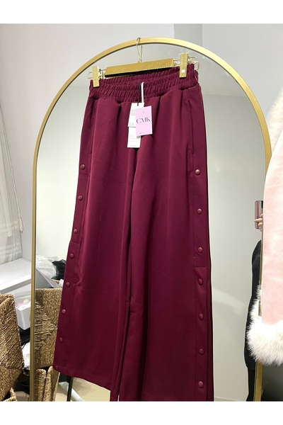 Butik Modal Zımbalı Pantolon