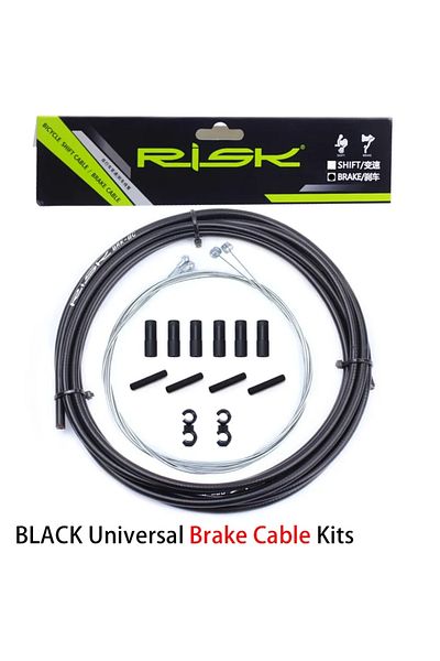 Choice Brake Set Black RISK Bicycle Shift Gear Derailleur Brake Kits Wire Tube Line Hose Basic Cable Housin