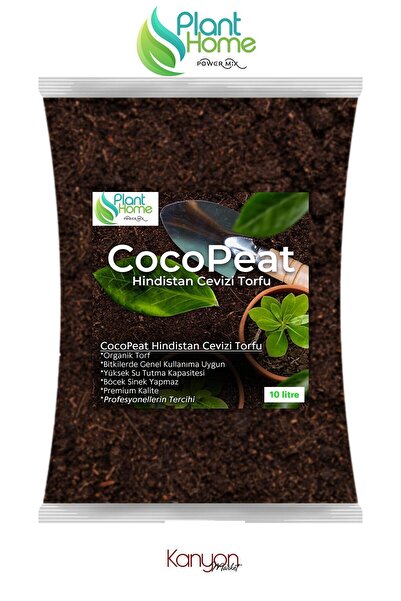 Plant Home Power Mix CocoPeat (Hindistan Cevizi Torfu) – Sülük, Salyangoz, Sürüngen, Amfibi -Kemirgen Yatak Malzemesi