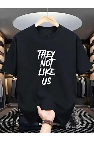 npLStore Tricou oversize unisex cu imprimeu They Not Like Us