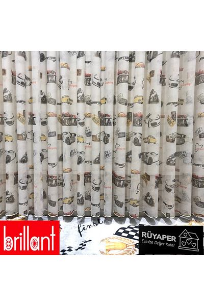 Brillant Dreamaper Monza Race Car Pattern Digital Printing Does Not Want to Fold Pile Ironing