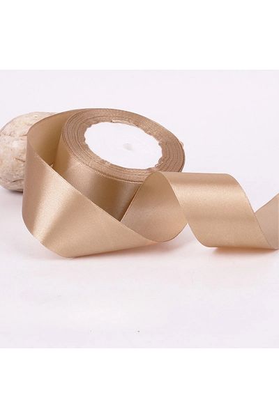 merylover Ribbon 40mm Light Brown 22meters 6mm-40cm Satin Ribbons Crafts Bow Diy Gift Wrap Wine Red Orange Yel