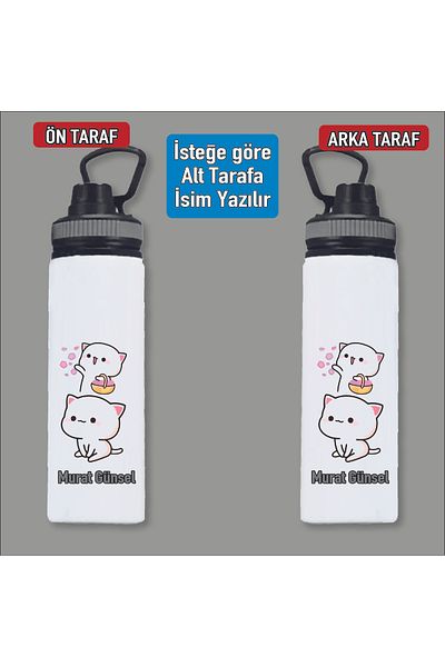 DKDZ SHOP Printed Water Bottle (Personalized) (Specify the Name on the Order No. 850ml. - 007