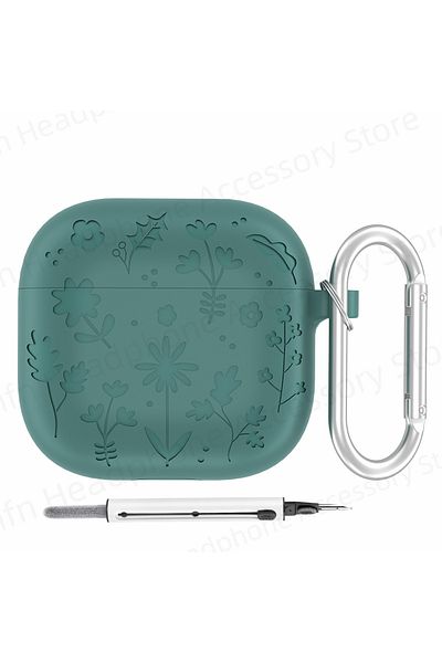 Choice For Airpods 4 2024 With Pen Cute Case Compatible With Airpods 4(2024) With Keychain And Cleaning K