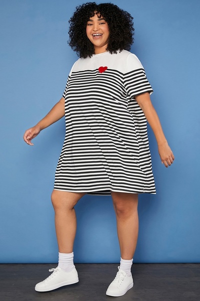 adorashop Rochie dama bumbac marimi mari 5084