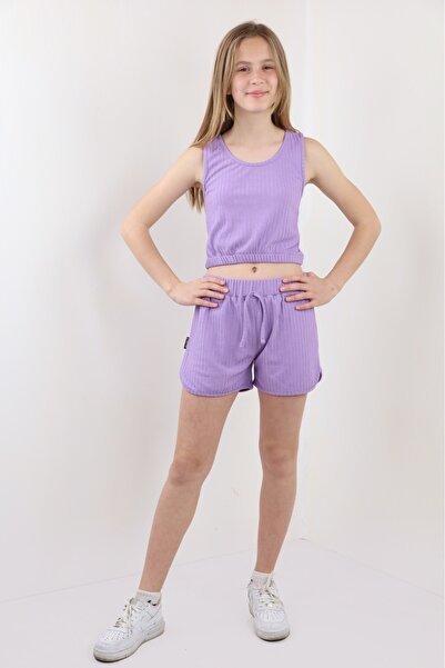 Toontoy Girl's Shorts Set