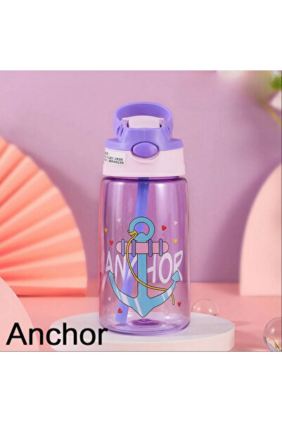 Choice كوب مياه للأطفال من Anchor بسعة 480 مل مع شفاطة ومقبض وزجاجة مياه محمولة