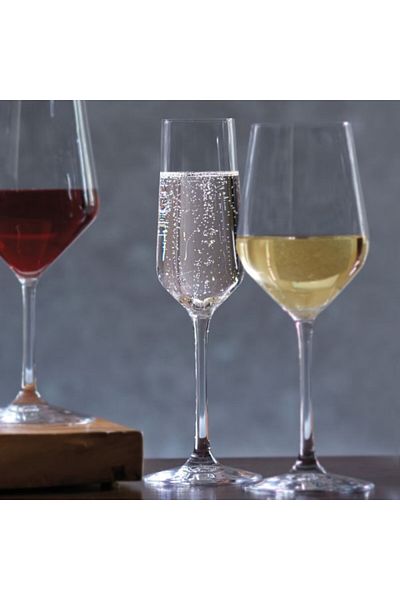 Stölzle Lausitz Set of 6 champagne glasses, Stölzle Revolution, 200 ml