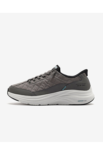 SKECHERS CONTOUR FOAM - COZY FIT Erkek Gri Spor Ayakkabı 232619 CCBK