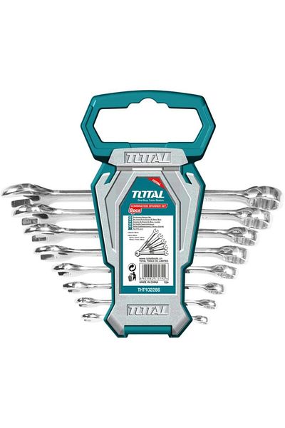 TOTAL 8PCS Combination Spanner Set