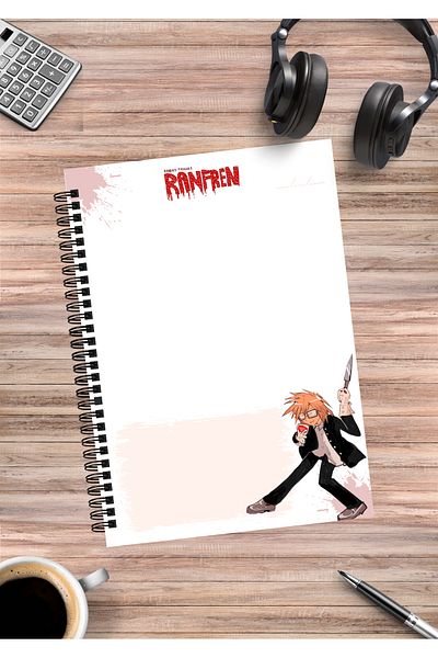 mertfigur Randal's Friends Ranfren Spiral Notebook A5 (50 Sheets)