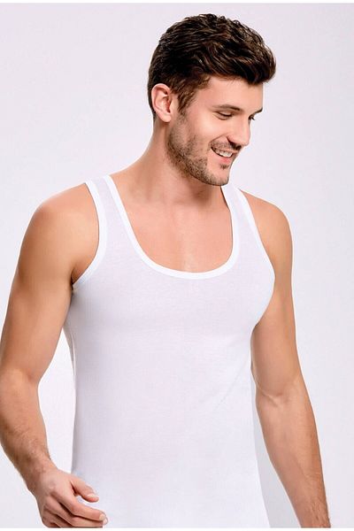 İLKE İÇ GİYİM Modal White Ανδρικό Μονό 5 Τεμάχια