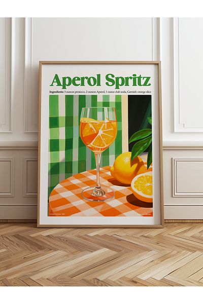 HOMEPACK Рамкирана картина с естествено дърво, рамкиран плакат, артистична модерна декорация за стена (BUNDLE04-WOOD-50X70)