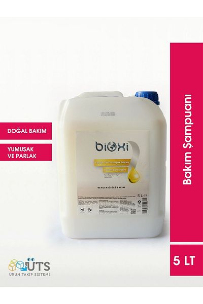 Bioxi Moisturizing, Nourishing Care Shampoo for Shiny, Strong and Soft Hair 5 Lt