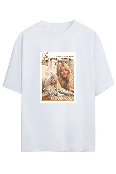 PERISENSE تي شيرت قطني ممشط كبير الحجم 100% قطن - تي شيرت صيفي مريح وفضفاض مط...