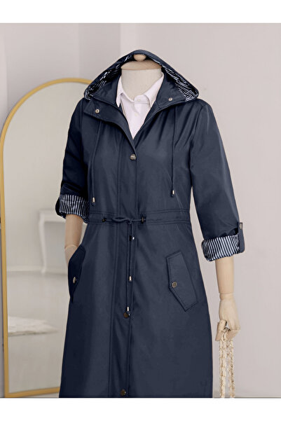 Modamorfo Підкладка Смугастий тренч - лакі