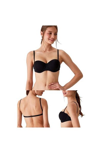 Pierre Cardin Γυναικείο πολυλειτουργικό σουτιέν Siena χωρίς επένδυση στράπλες