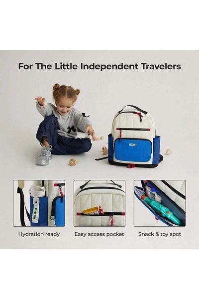 BAGSMART Walker 14L Featherlight Kids Backpack with Pencil Case