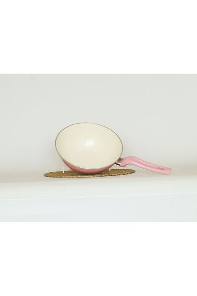 Bonera 24 cm Dusty Rose Wok Pan