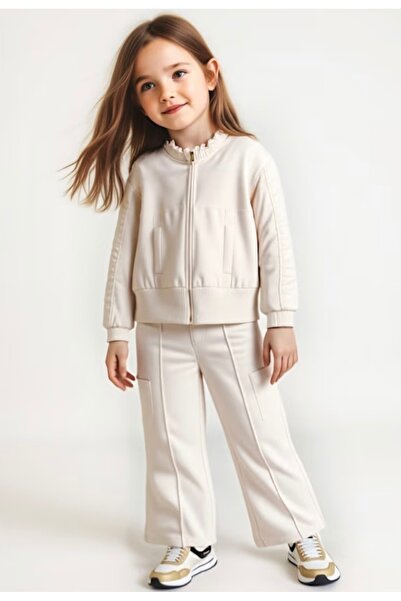 MAYORAL LİMİ kız çocuk kontrast yazlık pamuk eşofman takım