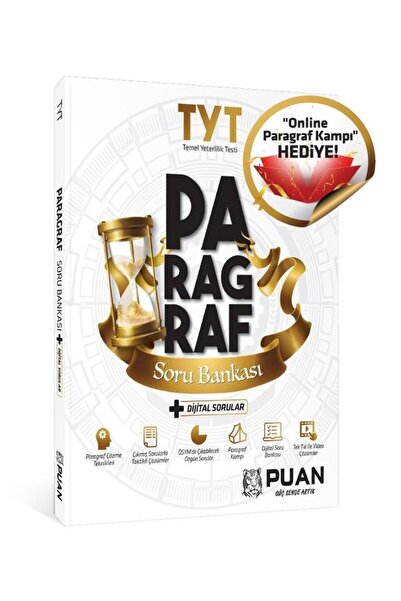 Puan Yayınları TYT Paragraf Soru Bankası (Paragraf Kamp Hediyeli)