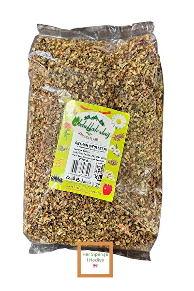 ABDULLAH DAĞ Hatay Yöresinden Doğal Yeşil Habak Reyhan Fesleğen 250 Gr - 1/4 Kg