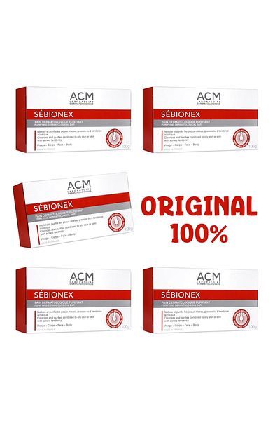 ACM Cleansing Soap for Oily and Acne-Prone Skin 100g set 5