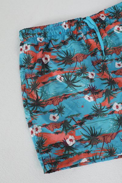 MARKAPIA Boy's Mesh Hawaiian Swim Shorts
